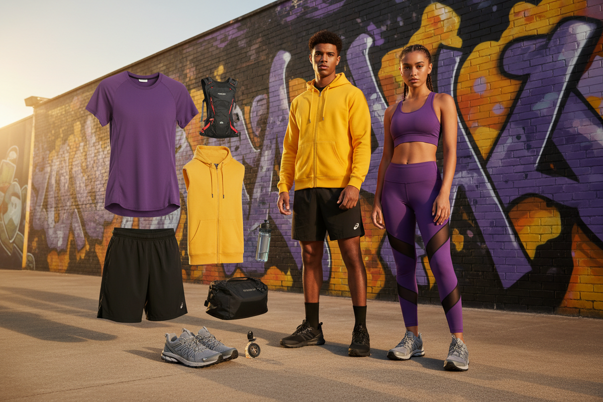Gym wears and outdoor wears
